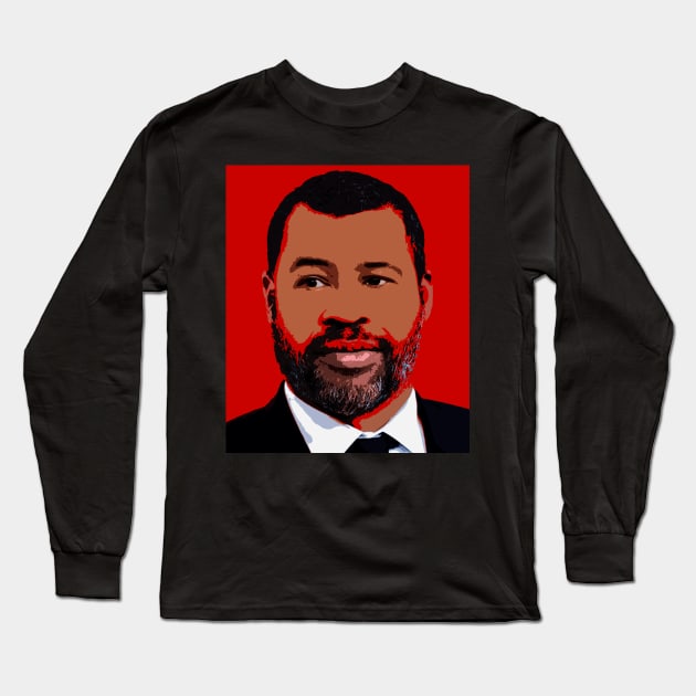 jordan peele Long Sleeve T-Shirt by oryan80